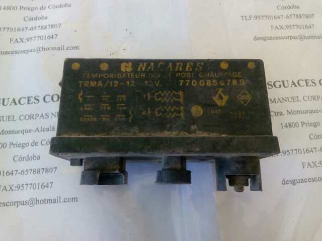 Przekaźnik świec żarowych 7700856789 RENAULT