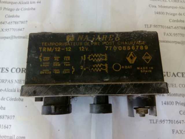 Przekaźnik świec żarowych 7700856789 RENAULT