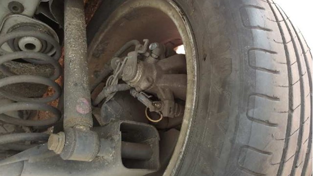 Zacisk hamulcowy tylny prawy 77364644 FIAT