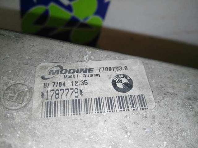 Chłodnica intercoolera 77897930 BMW