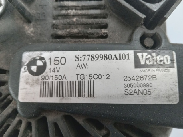Alternator 7789980AI01 BMW