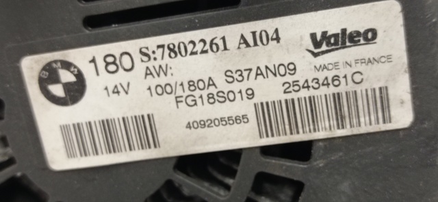 Alternator 7802261AI04 BMW