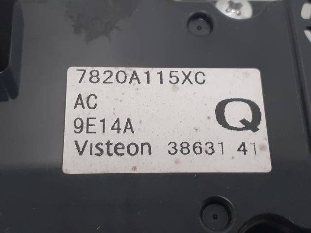 Sterownik trybów ogrzewania/klimatyzacji 7820A115XC MITSUBISHI