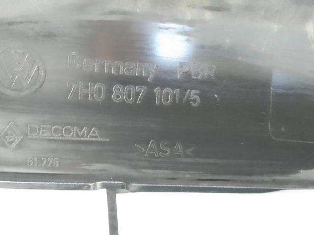 Atrapa chłodnicy 7H0807101 VAG