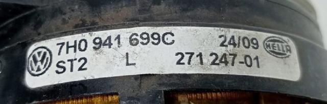 Lampa przeciwmgielna lewa 7H0941699C VAG