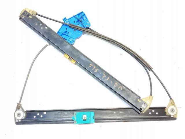 Mechanizm podnoszenia szyby drzwi przednich prawych 7L0837462F VAG