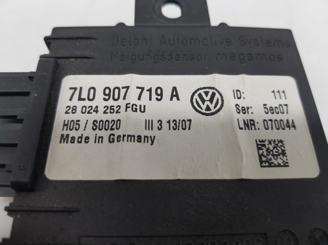 Modul sterownik alarmu (ECU) 7L0907719A VAG