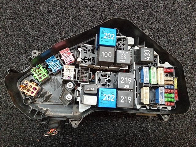 Skrzynka bezpieczników Volkswagen Touareg 1 7LA, 7L6, 7L7