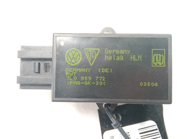 Przekaźnik podgrzewania fotela 7L0959772 PORSCHE