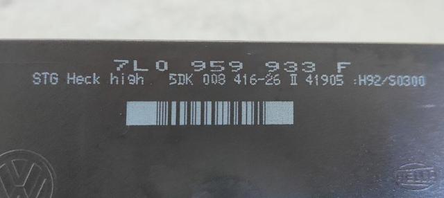 Blok komfortu Volkswagen Touareg 1 7LA, 7L6, 7L7