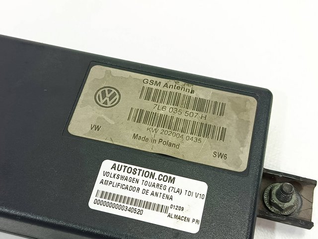 Antena do Volkswagen Touareg 7LA, 7L6, 7L7