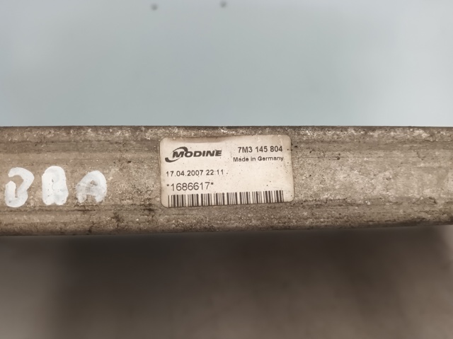 Chłodnica intercoolera 7M3145804 VAG