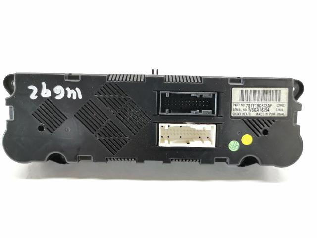 Sterownik trybów ogrzewania/klimatyzacji 7S7T18C612AF FORD