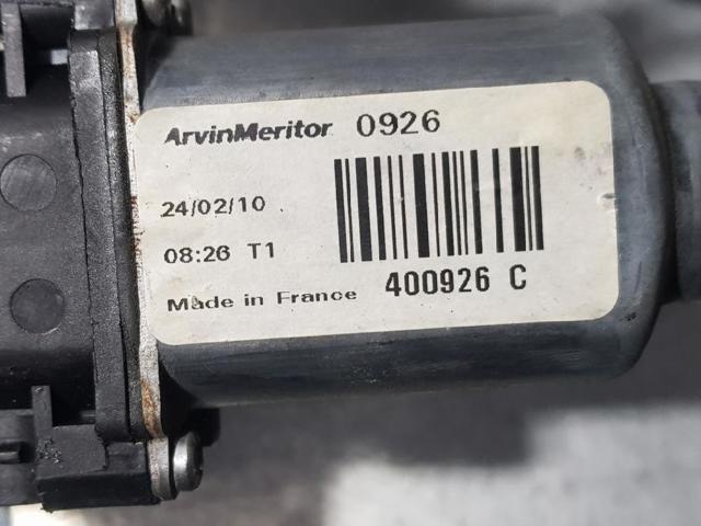 Mechanizm podnoszenia szyby drzwi przednich prawych Nissan Note E11