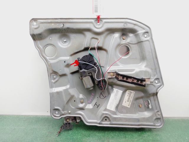 Mechanizm podnoszenia szyby drzwi przednich lewych 80771AV610 NISSAN