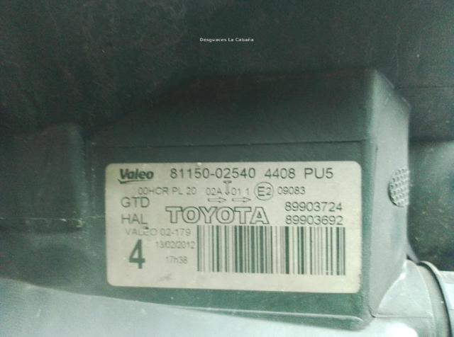 8117002540 Toyota