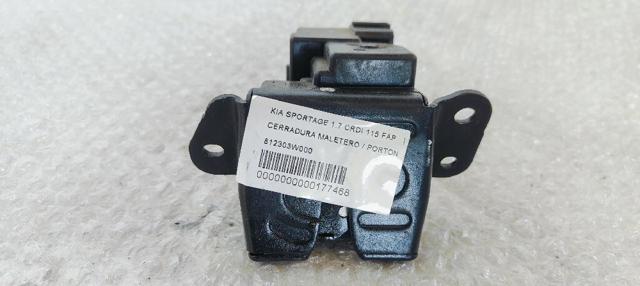 Zamek klapy bagażnika (3/5 drzwi tylnych) 812303W000 HYUNDAI