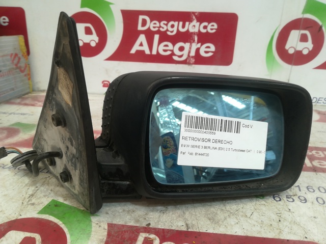 Lusterko wsteczne prawe 81444720 BMW