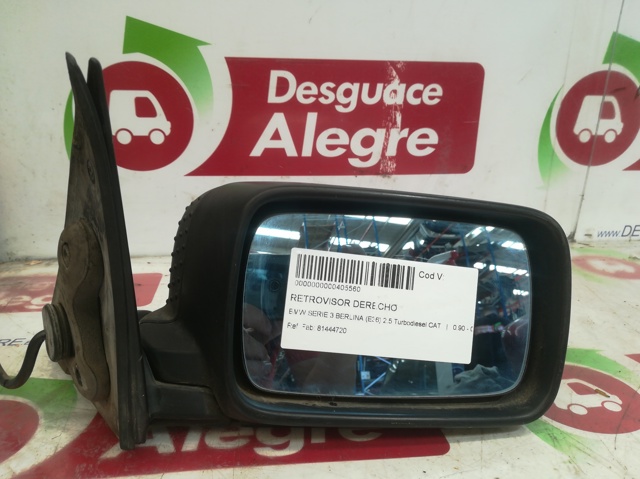 Lusterko wsteczne prawe 81444720 BMW