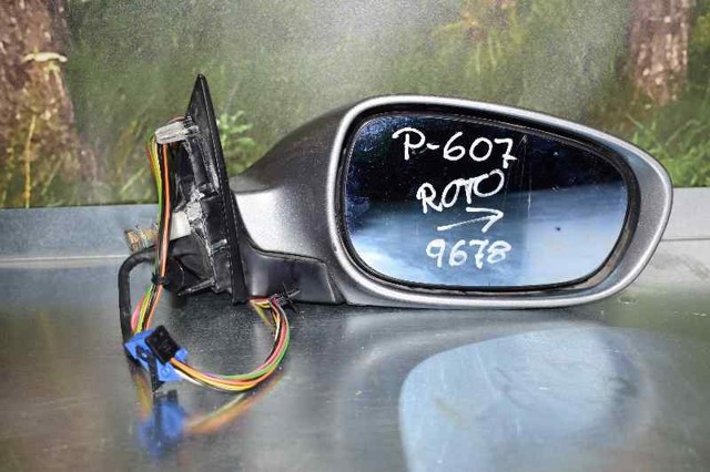 Lusterko wsteczne prawe do Peugeot 607 9D, 9U