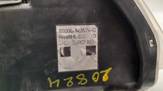 Reflektor lewy 8200014357C RENAULT