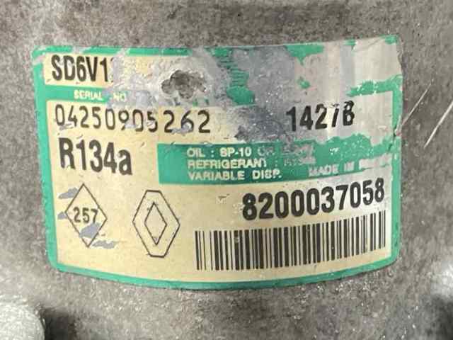 Sprężarka klimatyzacji 8200037058 RENAULT