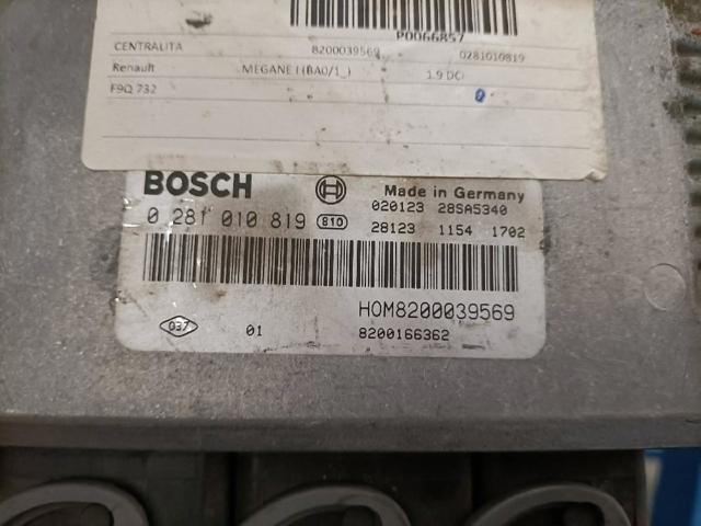 Sterownik silnika 8200039569 RENAULT