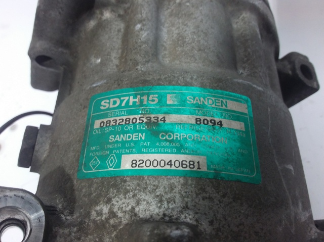 Sprężarka klimatyzacji 8200040681 VOLVO