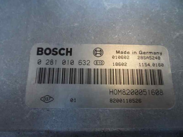 Sterownik silnika 8200051608 RENAULT