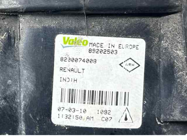 Lampa przeciwmgielna lewa/prawa 8200074008 RENAULT