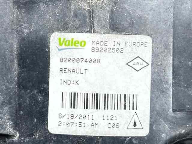 Lampa przeciwmgielna lewa/prawa 8200074008 RENAULT