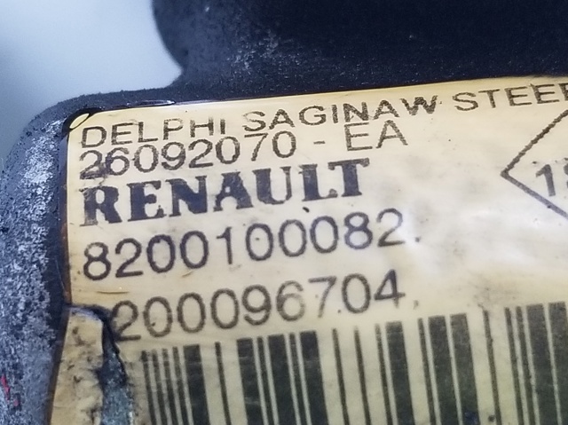 Pompa wspomagania hydraulicznego kierownicy 8200100082 RENAULT