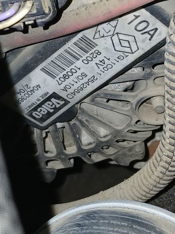 Alternator 8200100907 RENAULT