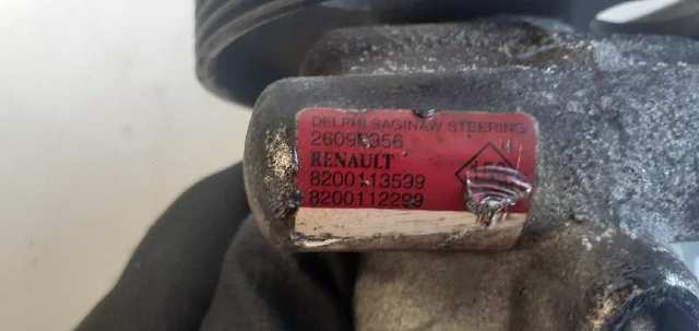 Pompa wspomagania hydraulicznego kierownicy 8200113599 RENAULT