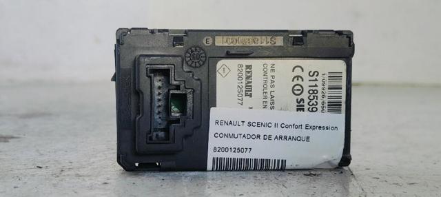 Stacyjka zapłonowa 8200125077 RENAULT