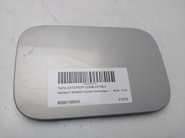 Klapka wlewu paliwa 8200139542 RENAULT