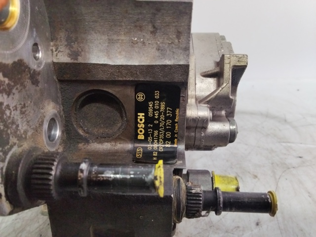Pompa wtryskowa wysokiego ciśnienia 8200170377 RENAULT