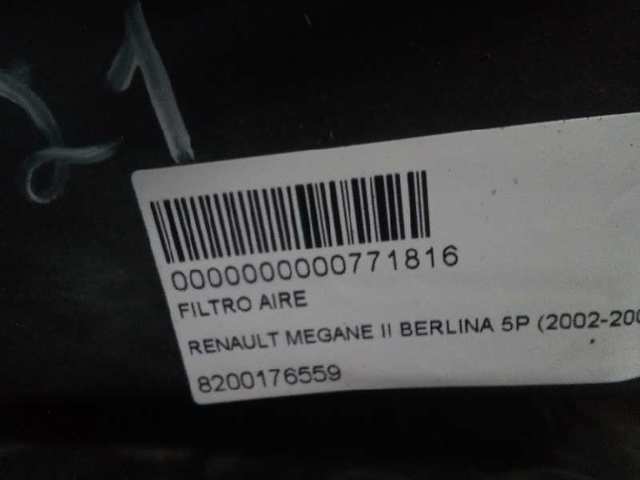 Obudowa filtra powietrza 8200176559 RENAULT