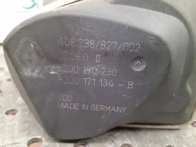 Przepustnica, komplet 8200190230 RENAULT