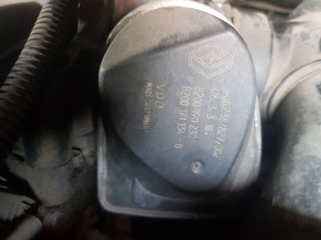 Przepustnica, komplet 8200190230 RENAULT