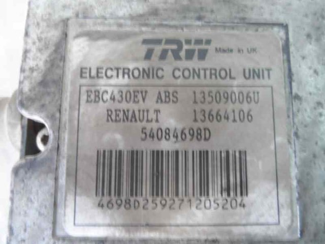 Sterownik ABS hydrauliczny Renault Master 2 FD