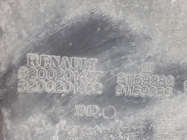 Zderzak tylny, prawa część 8200201457 NISSAN