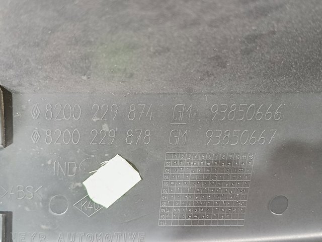 Zderzak tylny, lewa część 8200229874 RENAULT