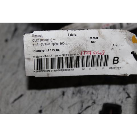 Wtryskiwacz paliwa 8200240488 RENAULT