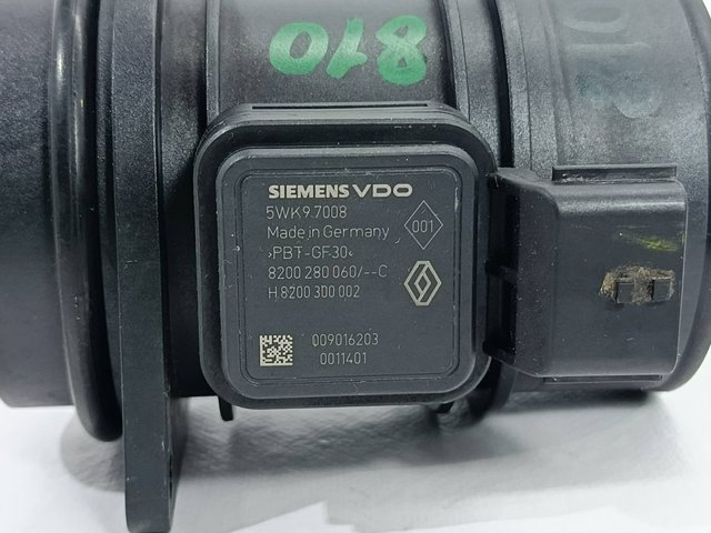 Czujnik przepływu powietrza, przepływomierz powietrza M.A.F. 8200280060C RENAULT