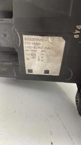 Reflektor lewy 8200301829 RENAULT