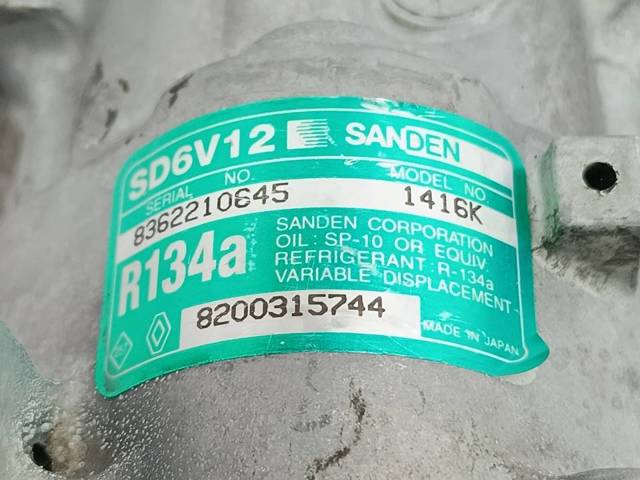 Sprężarka klimatyzacji 8200315744 RENAULT