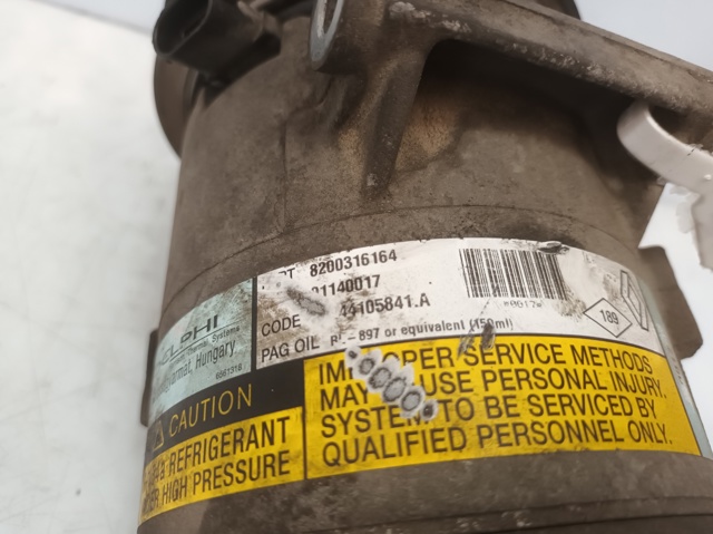 Sprężarka klimatyzacji 8200316164 RENAULT