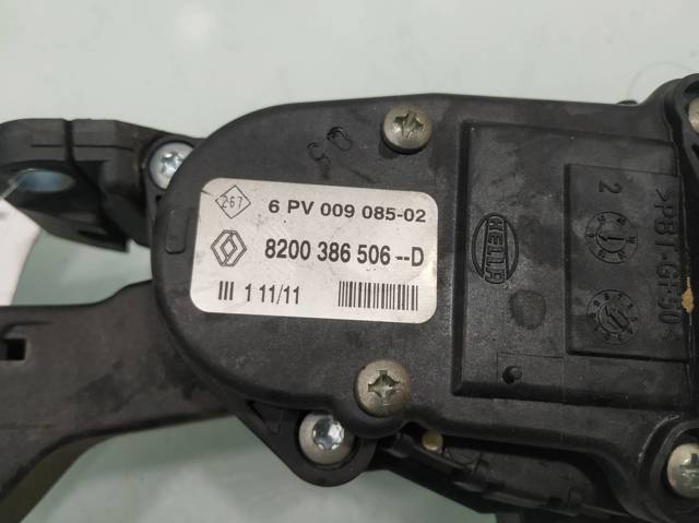 Pedał przyspieszenia (gazu) 8200386506D RENAULT