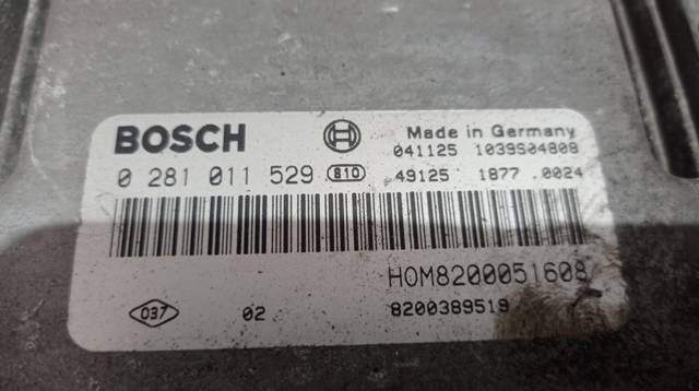 Sterownik silnika 8200389519 OPEL